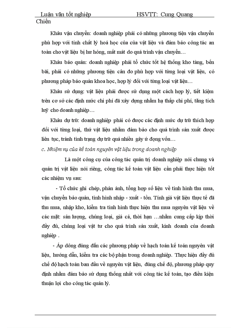 image for page Thực tế công tác kế toán nguyên liệu vật liệu và công cụ dụng cụ tại công ty TNHH SX DV Thương Mại Hoàng Gia