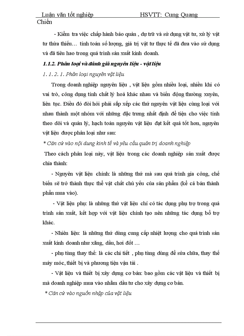 image for page Thực tế công tác kế toán nguyên liệu vật liệu và công cụ dụng cụ tại công ty TNHH SX DV Thương Mại Hoàng Gia