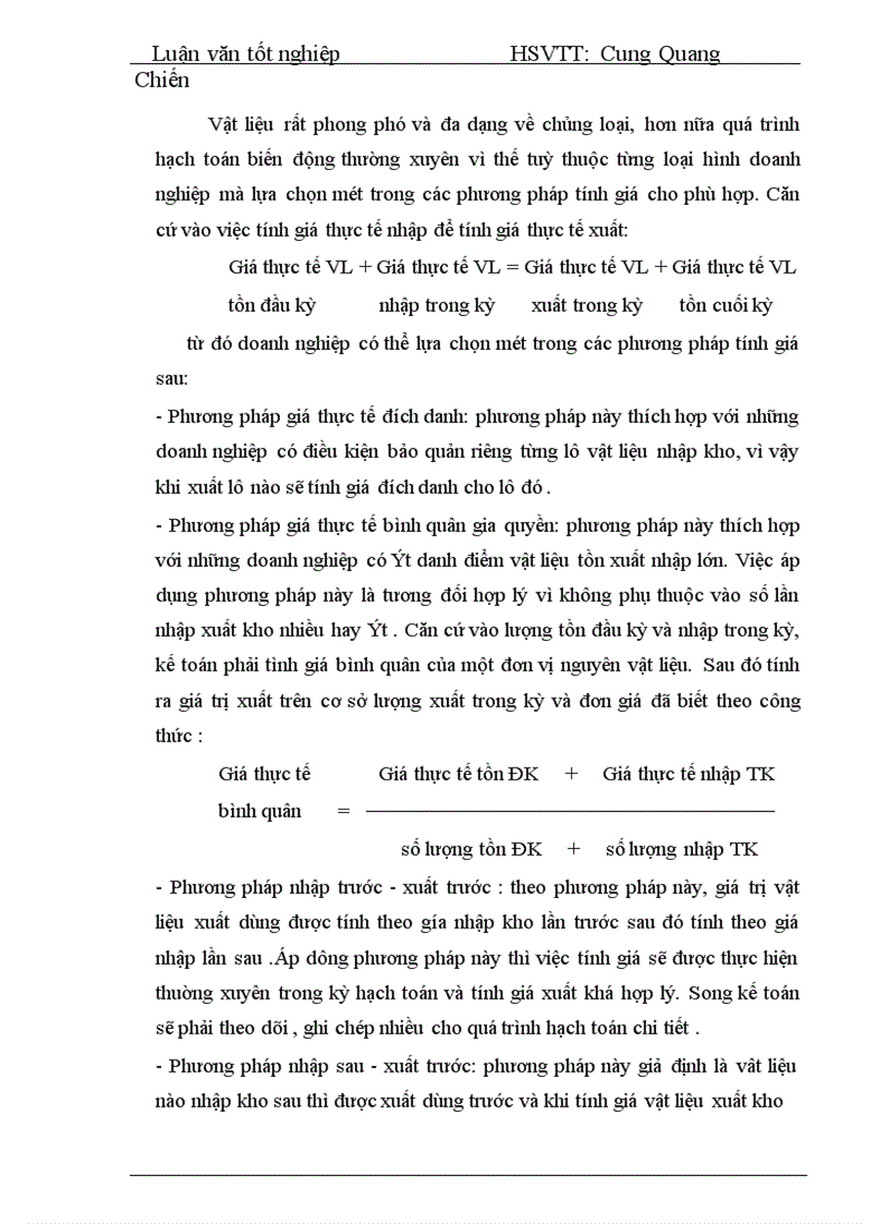 image for page Thực tế công tác kế toán nguyên liệu vật liệu và công cụ dụng cụ tại công ty TNHH SX DV Thương Mại Hoàng Gia