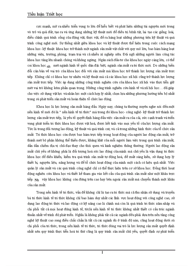 image for page Vai trò của ý thức trong đời sống xã hội và sự vận dụng của Đảng Cộng Sản Việt Nam trong quá trình đổi mới kinh tế hiện nay