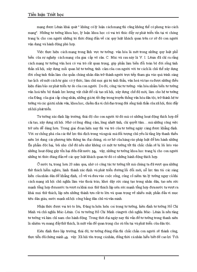 image for page Vai trò của ý thức trong đời sống xã hội và sự vận dụng của Đảng Cộng Sản Việt Nam trong quá trình đổi mới kinh tế hiện nay