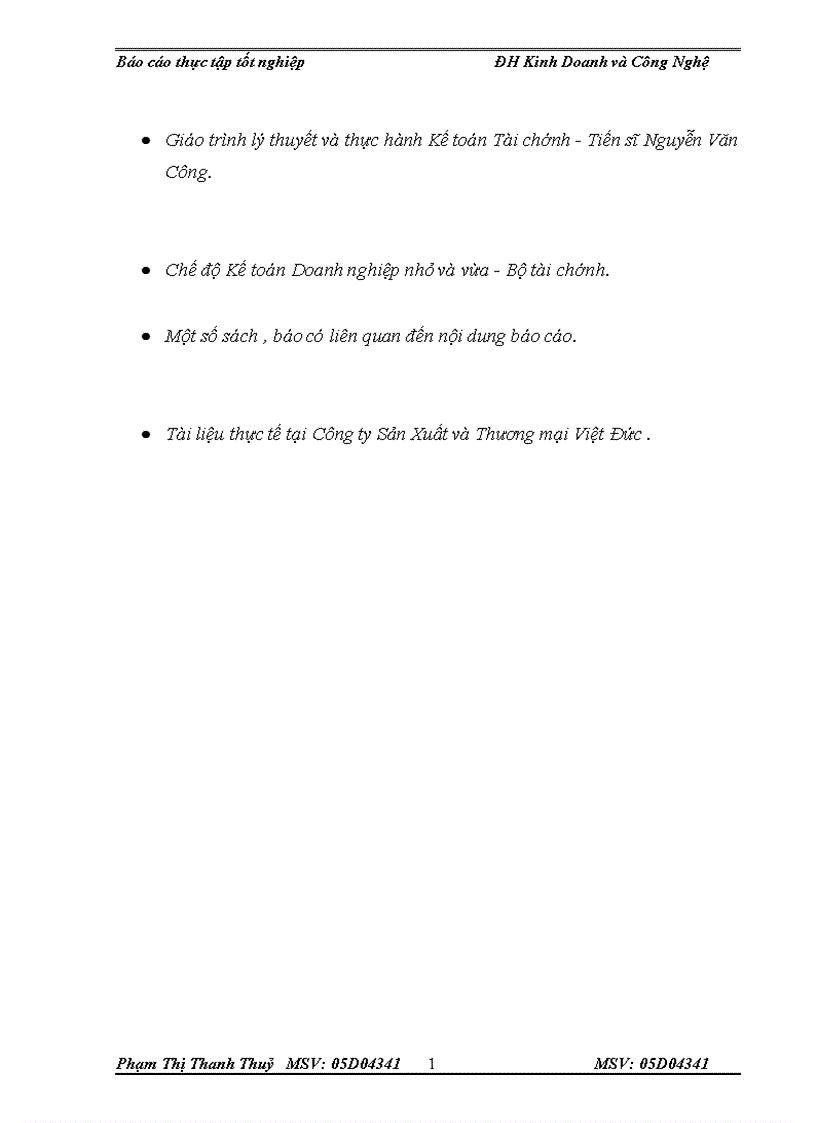 image for page Tình hình tổ chức bộ máy kế toán và tổ chức công tác kế toán tại Công Ty sản Xuất Thương mại Việt Đức 1