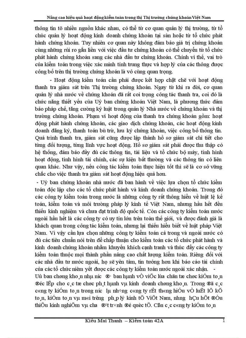 image for page Nâng cao hiệu quả hoạt động kiểm toán trong thị Thị trường chứng khoán Việt Nam