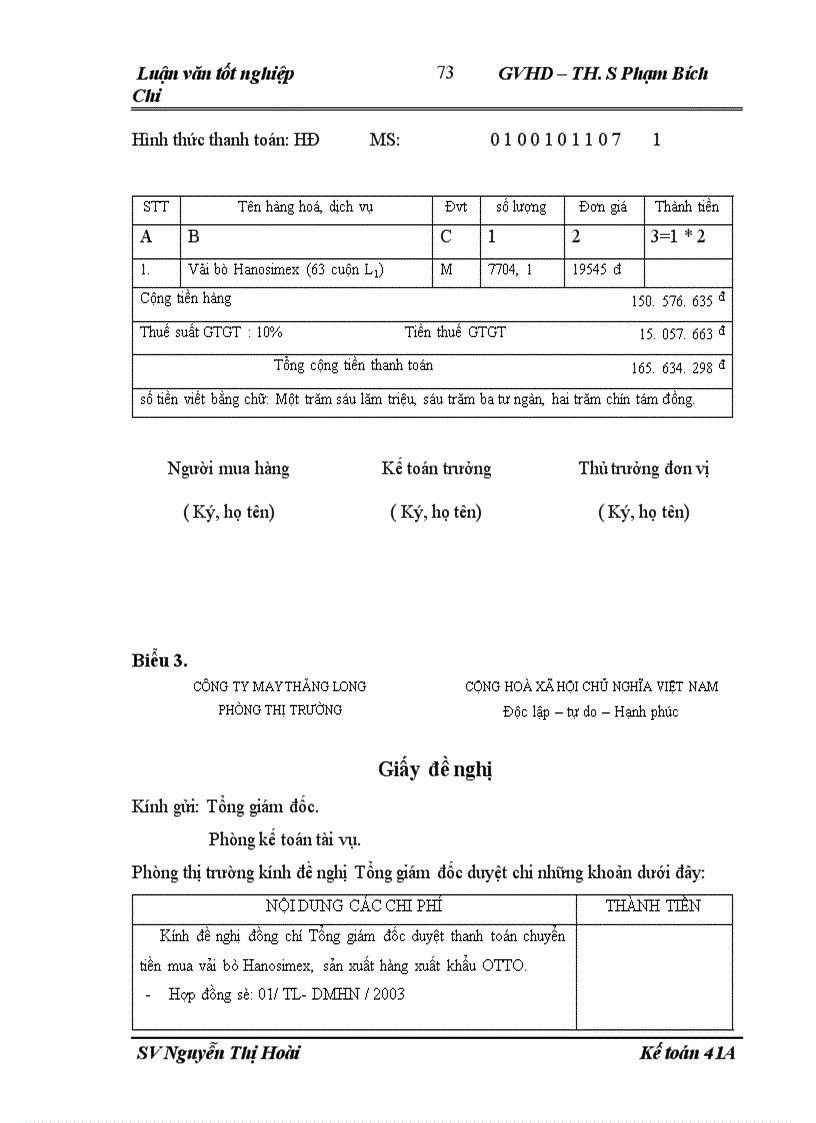 image for page Hoàn thiện công tác kế toán nguyên vật liệu tại Công ty may Thăng Long 1