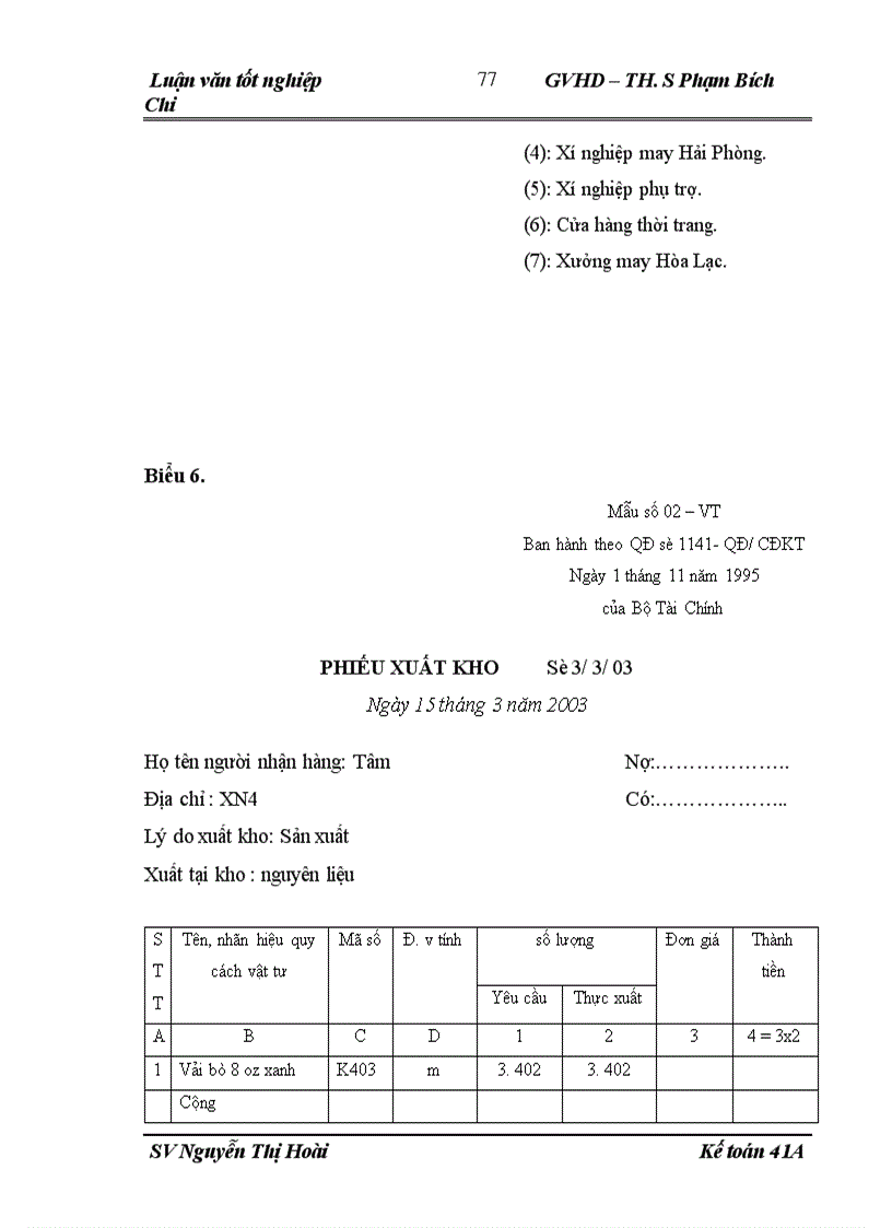 image for page Hoàn thiện công tác kế toán nguyên vật liệu tại Công ty may Thăng Long 1