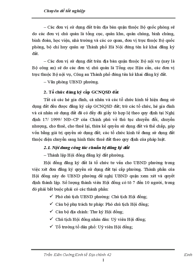 image for page Thực trạng và giải pháp nhằm thúc đẩy việc cấp giấy chứng nhận quyền sử dụng đất trên địa bàn quận Cầu Giấy thành phố Hà Nội 1