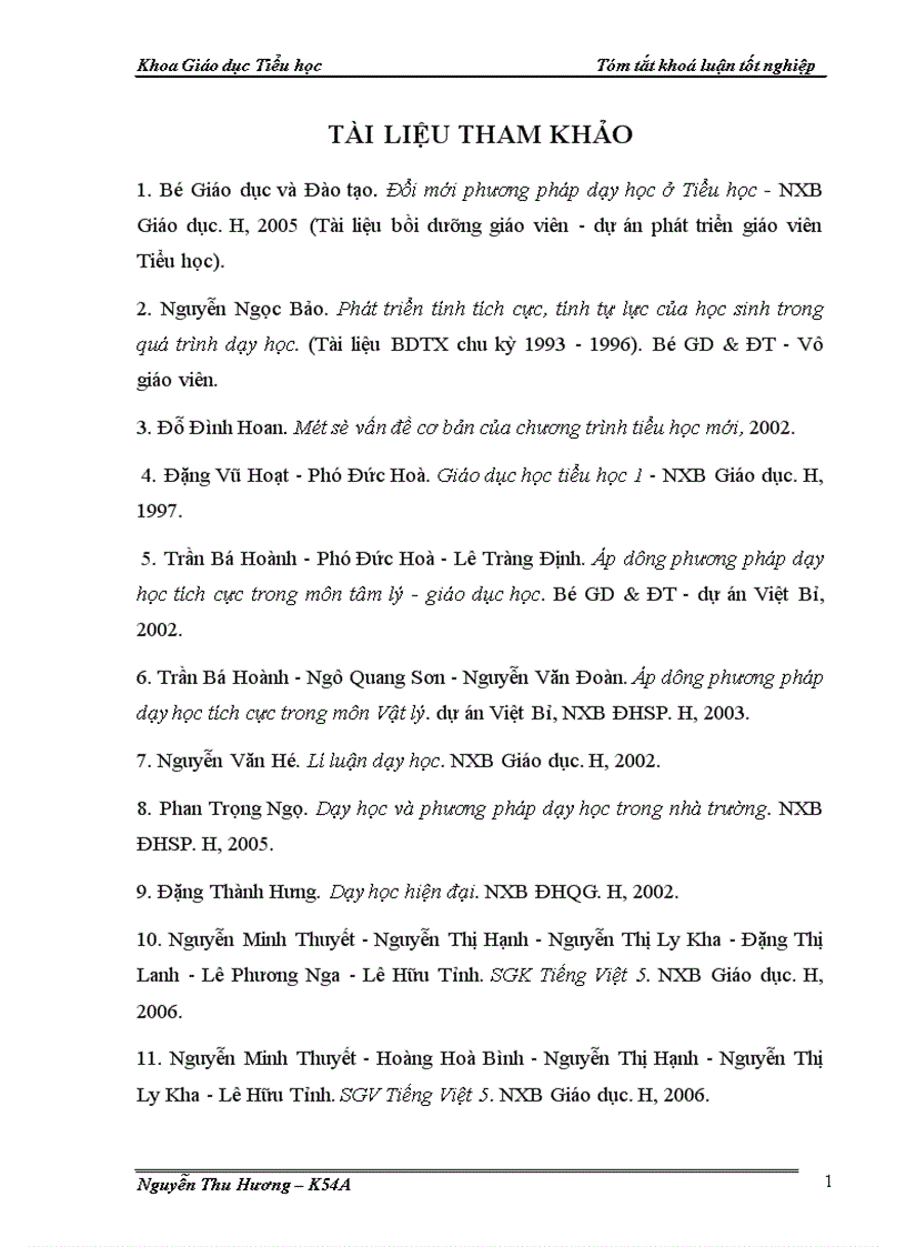 image for page Nghiên cứu việc vận dụng phương pháp dạy học động não trong phân môn Luyện từ và câu lớp 5 ở Tiểu học 1