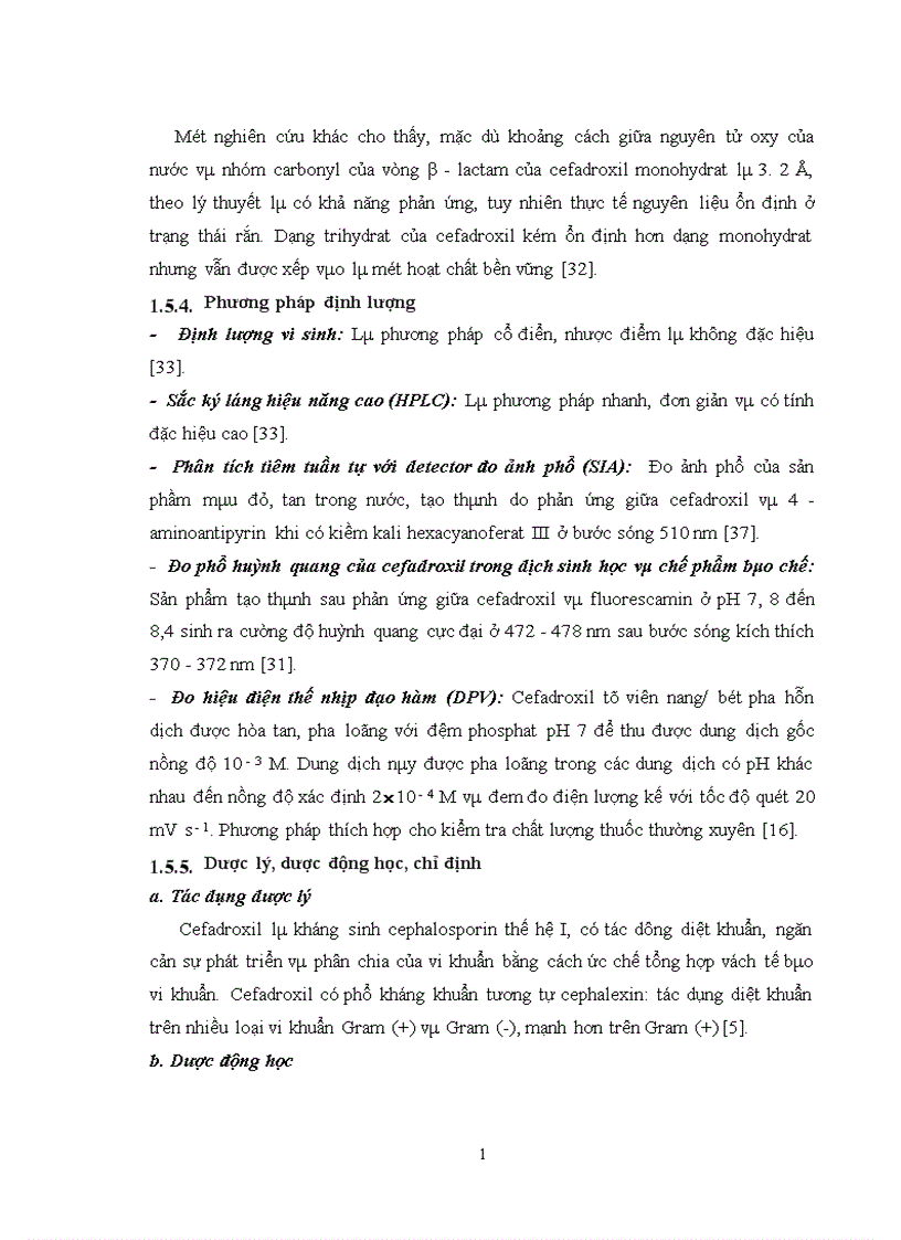 image for page Tối ưu hóa công thức bào chế viên nén cefadroxil giải phóng nhanh