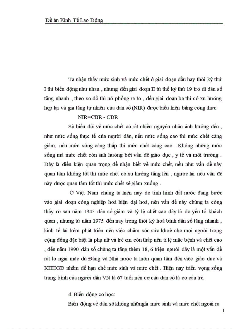 image for page Dân số Và Sự Tác Động của nó tới thị trường lao động Việt Nam