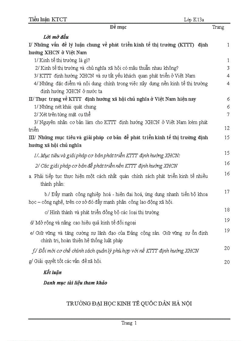 image for page Mục tiêu và giải pháp cơ bản phát triển KTTT định hướng XHCN ở Việt Nam