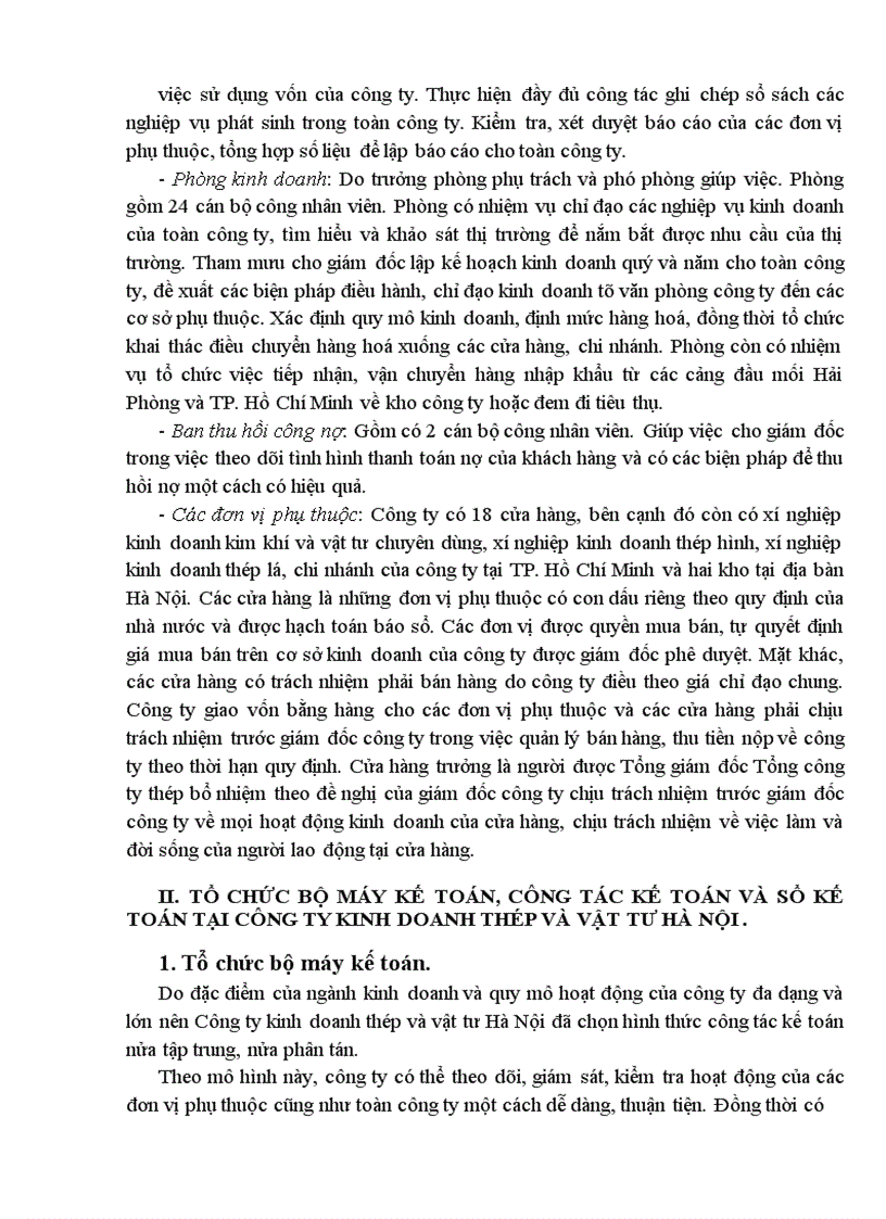 image for page Hoàn thiện kế toán tiêu thụ hàng hoá và xác định kết quả tiêu thụ tại Công ty kinh doanh thép và vật tư Hà Nội