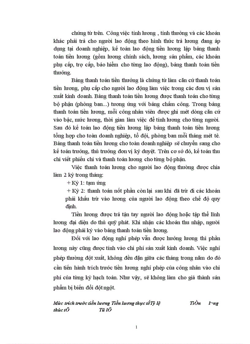 image for page Hạch toán tiền lương và bảo hiểm