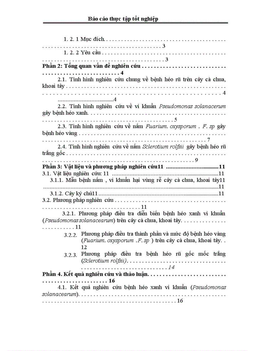 image for page Điều tra tình hình phát sinh phát triển và mức độ gây hại của bệnh héo rũ trên cây cà chua khoai tây vụ Đông Xuân vùng Đông Anh Hà Nội 1
