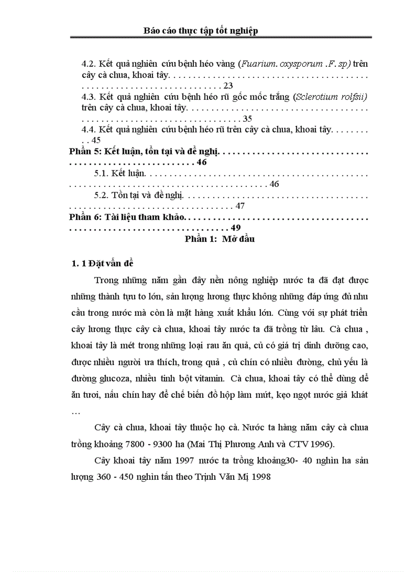 image for page Điều tra tình hình phát sinh phát triển và mức độ gây hại của bệnh héo rũ trên cây cà chua khoai tây vụ Đông Xuân vùng Đông Anh Hà Nội 1