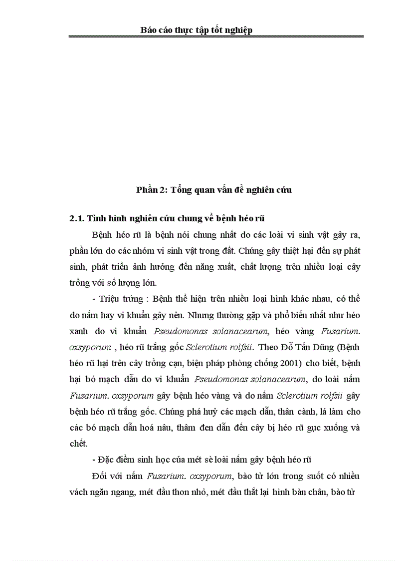 image for page Điều tra tình hình phát sinh phát triển và mức độ gây hại của bệnh héo rũ trên cây cà chua khoai tây vụ Đông Xuân vùng Đông Anh Hà Nội 1