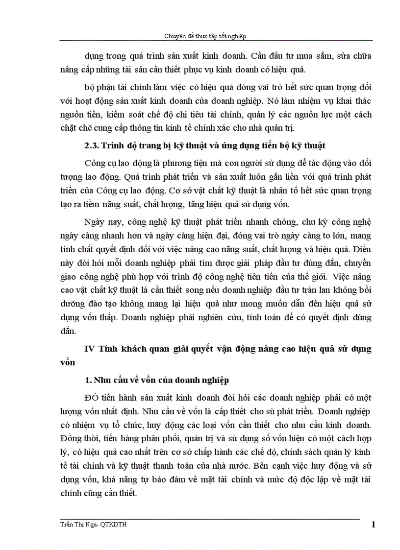 image for page Một số biện pháp nâng cao hiệu quả sử dụng vốn sản xuất kinh doanh ở xí nghiệp xây lắp điện Nam Hà