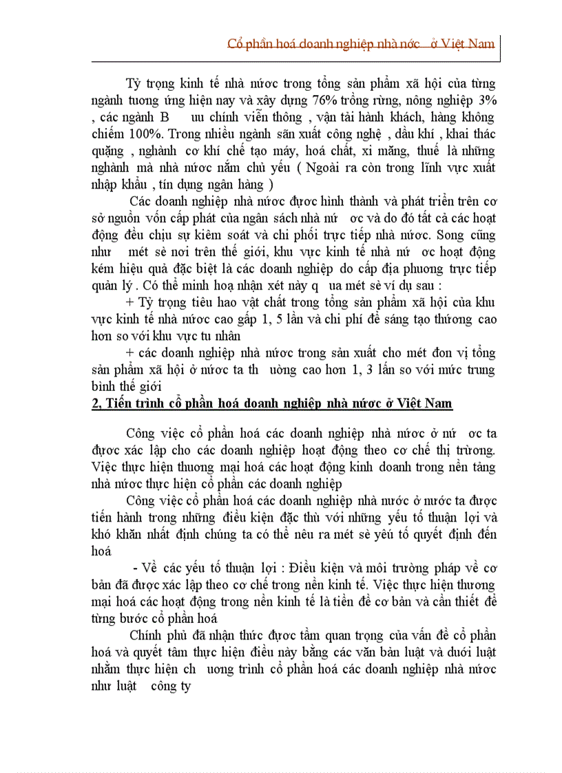 image for page Cổ phần hoá doanh nghiệp nhà nước ở Việt Nam 1