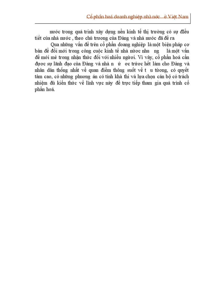 image for page Cổ phần hoá doanh nghiệp nhà nước ở Việt Nam 1