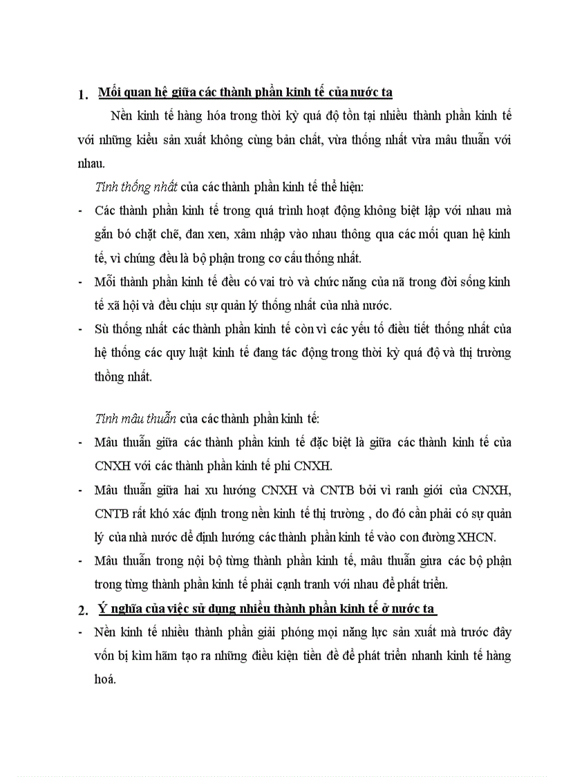 image for page Cơ cấu các thành phần kinh tế của nền kinh tế thị trường định hướng xã hội chủ nghĩa ở Việt Nam