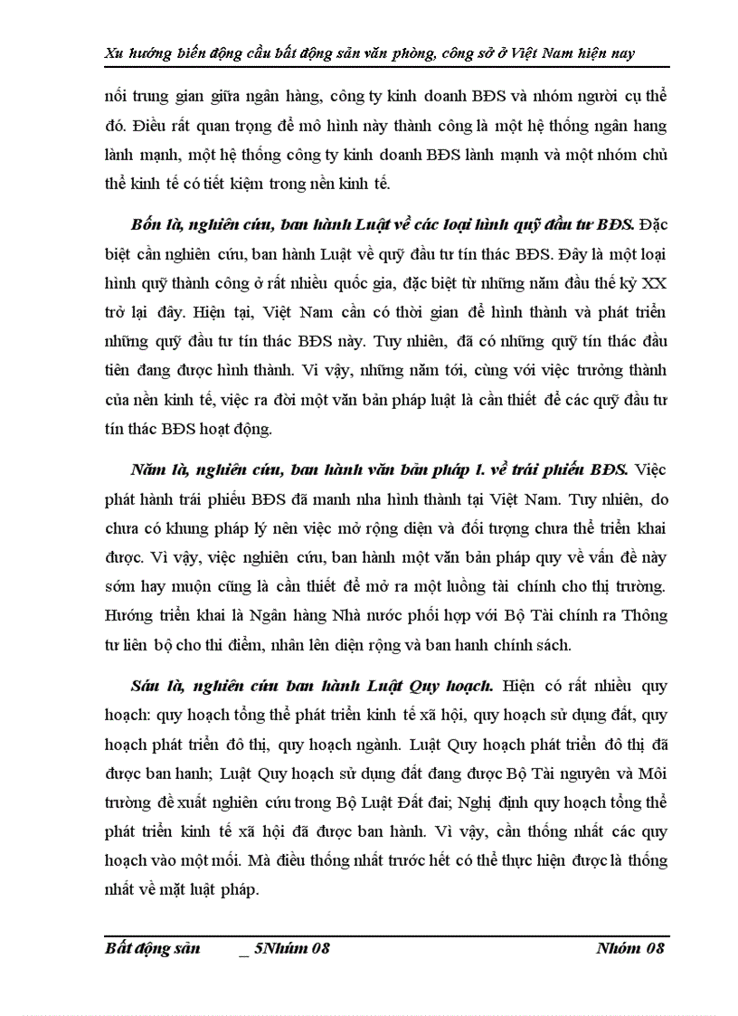 image for page Phân tích xu hướng biến động cầu bất động sản văn phòng công sở ở Việt Nam hiện nay 1