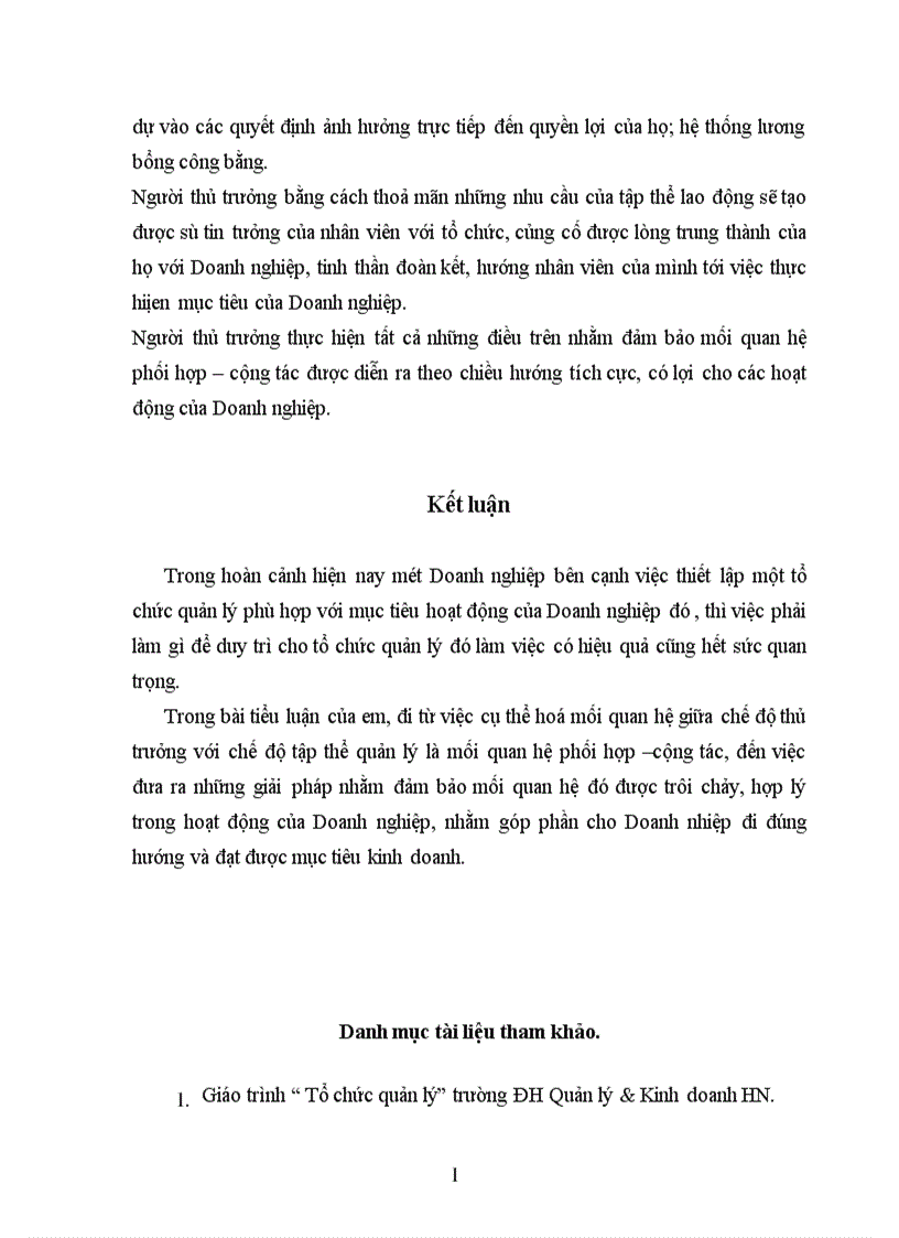 image for page mối quan hệ giữa chế độ thủ trưởng với chế độ tập thể quản lý