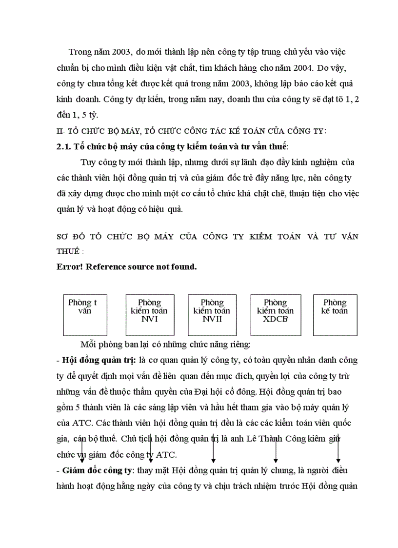 image for page Báo cáo thực tập tổng hợp của công ty kiểm toán và tư vấn thuế