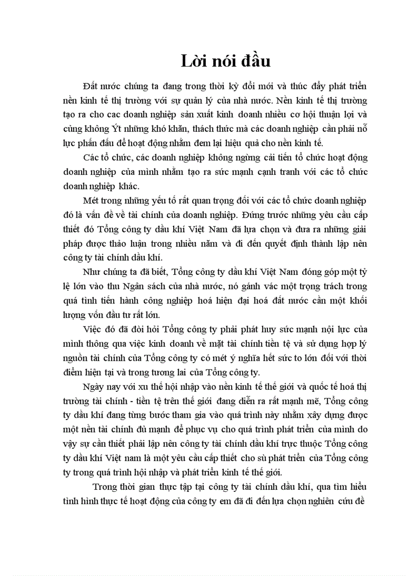 image for page Những biện pháp cần được áp dụng nhằm nâng cao hiệu quả thu xếp và huy động vốn tại công ty tài chính dầu khí 1