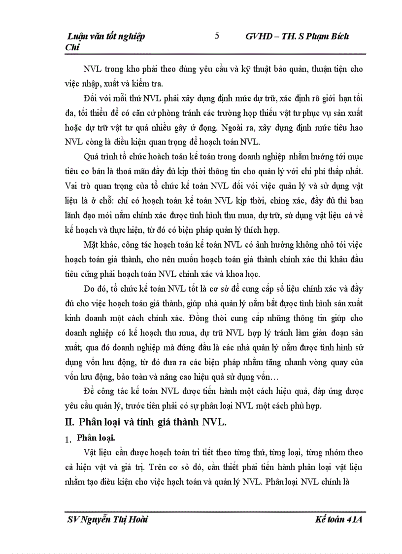 image for page Hoàn thiện công tác kế toán nguyên vật liệu tại Công ty may Thăng Long 1