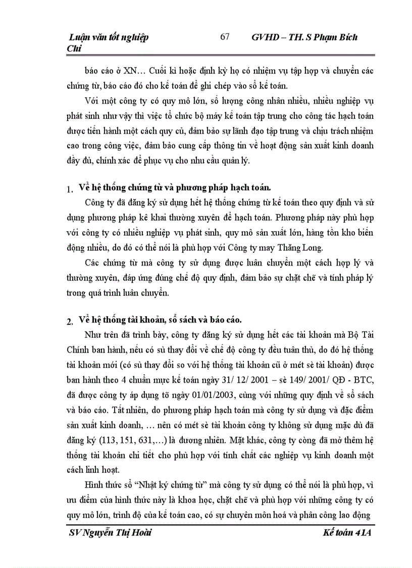 image for page Hoàn thiện công tác kế toán nguyên vật liệu tại Công ty may Thăng Long 1