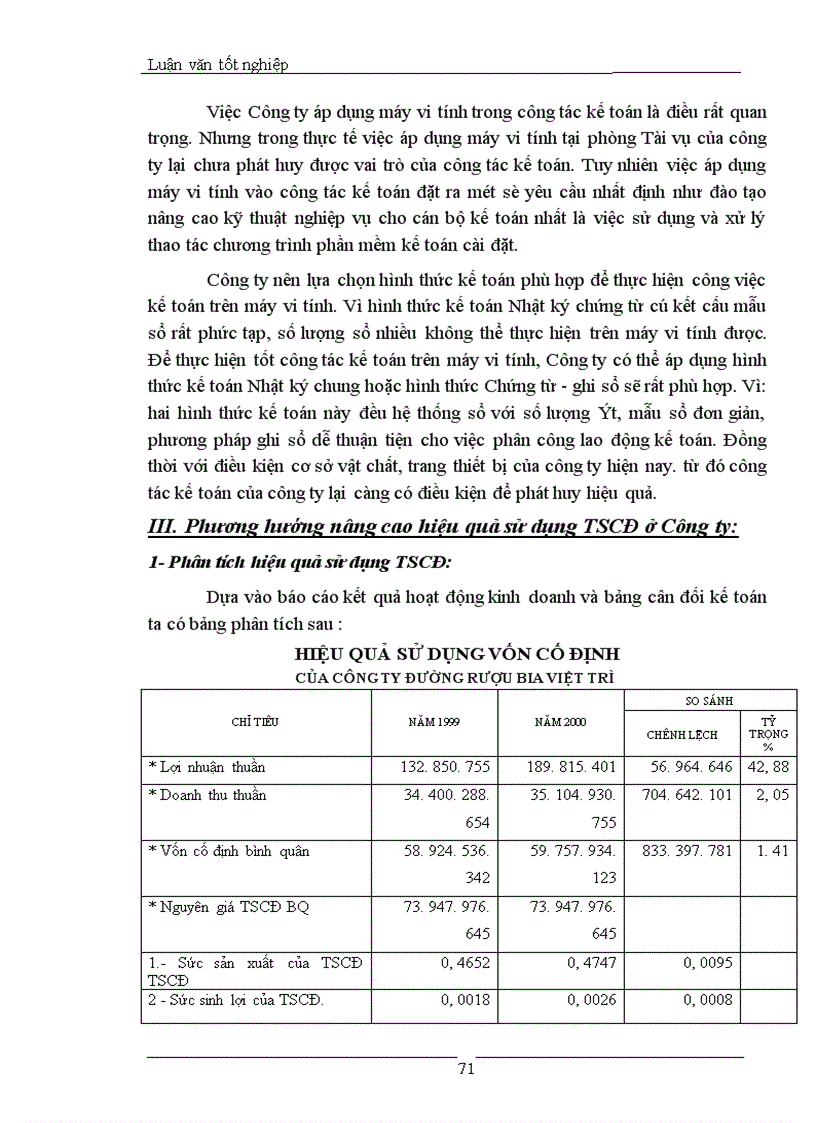 image for page Một số giải pháp nhằm hoàn thiện công tác kế toán TSCĐ nâng cao hiệu quả kinh doanh tại Công ty Đường rượu bia Việt Trì