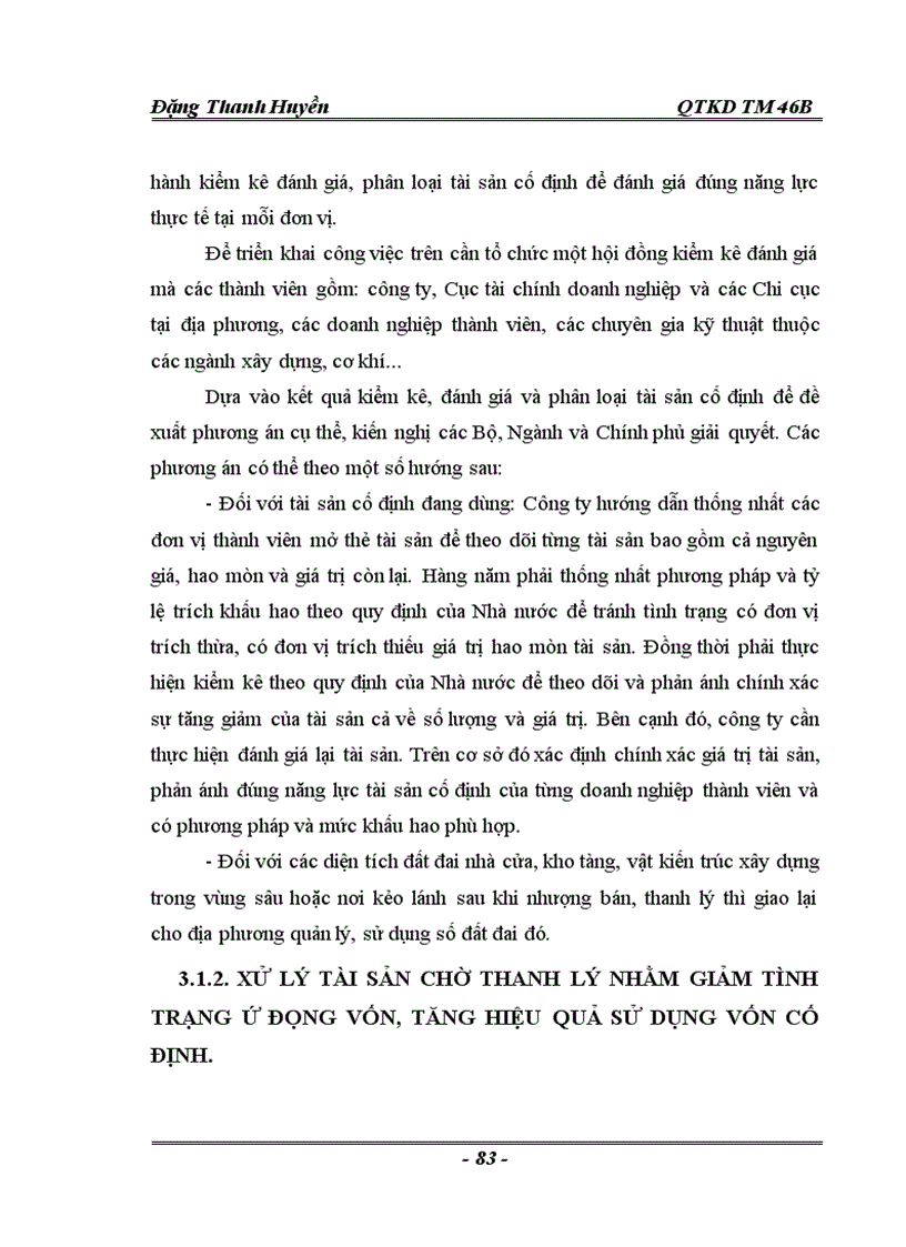 image for page Thực trạng và một số giải pháp nâng cao hiệu quả sử dụng vốn tại Công ty cổ phần lương thực Hà Sơn Bình