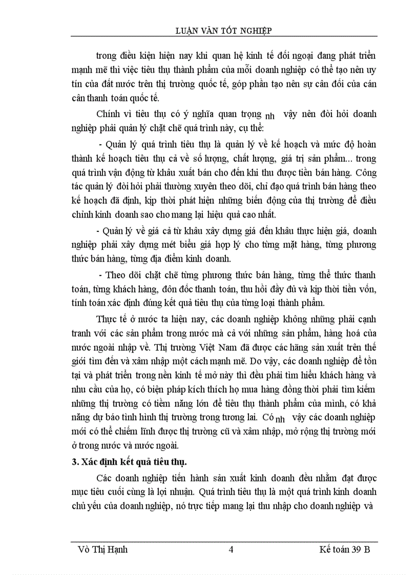 image for page Thực trạng kế toán thành phẩm và tiêu thụ thành phẩm và xác định kết quả tiêu thụ trong doanh Nghiệp sản xuất