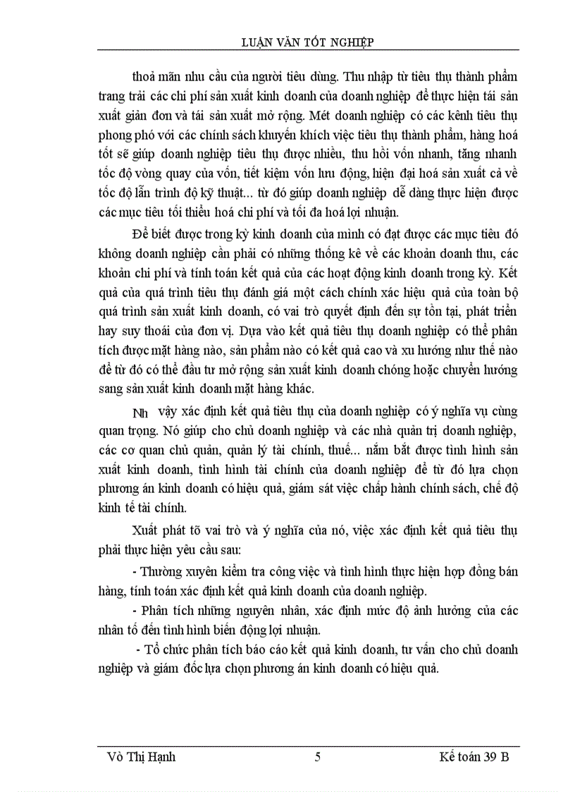image for page Thực trạng kế toán thành phẩm và tiêu thụ thành phẩm và xác định kết quả tiêu thụ trong doanh Nghiệp sản xuất