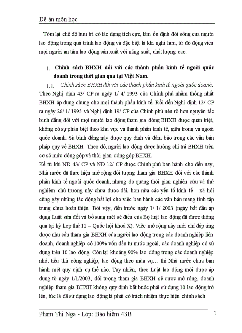 image for page Vấn đề thực hiện chính sách BHXH cho người lao động ở Việt Nam trong giai đoạn hiện nay