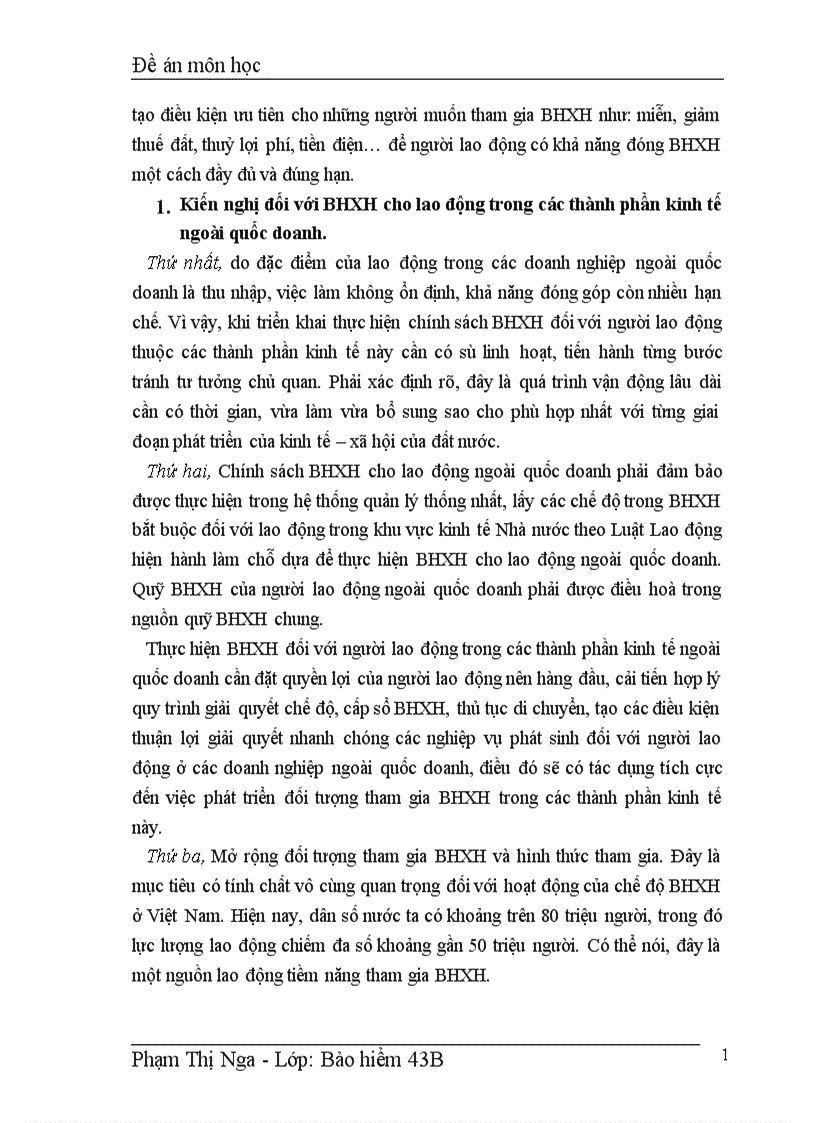 image for page Vấn đề thực hiện chính sách BHXH cho người lao động ở Việt Nam trong giai đoạn hiện nay