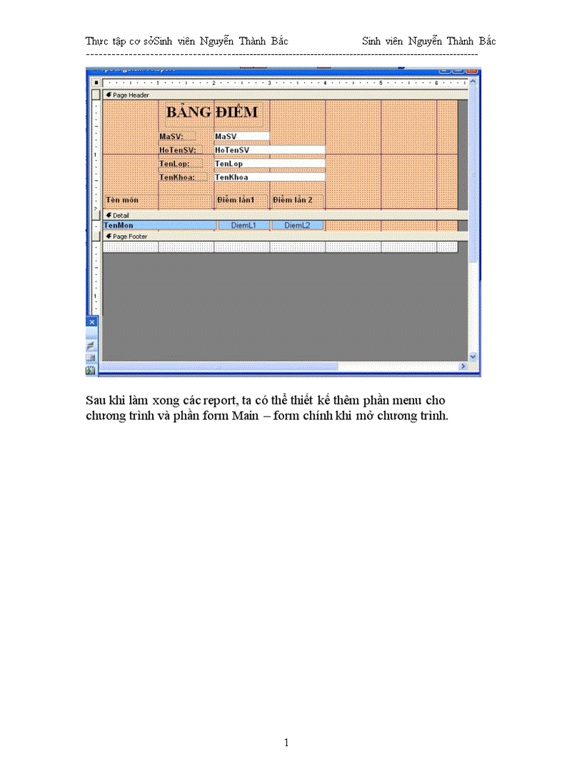 image for page Tìm hiểu công cụ MS Access và xây dựng chương trình Quản lí Sinh viên I