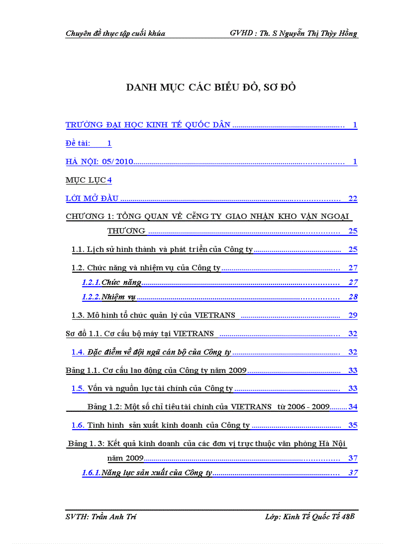 image for page Hoạt động giao nhận hàng hóa quốc tế bằng đường biển tại Công ty giao nhận kho vận ngoại thương VIETRANS