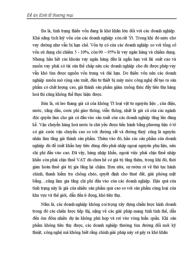image for page Thực trạng và giải pháp về vấn đề tiêu thụ sản phẩm ở các doanh nghiệp hiện nay
