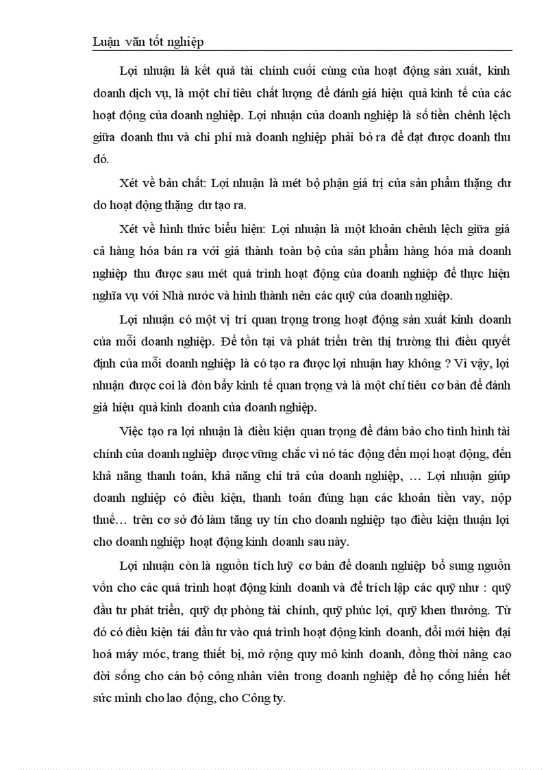 image for page Các loại lợi nhuận và một số biện pháp làm tăng lợi nhuận của Công ty Cổ phần Hỗ trợ Phát triển Tin học HIPT