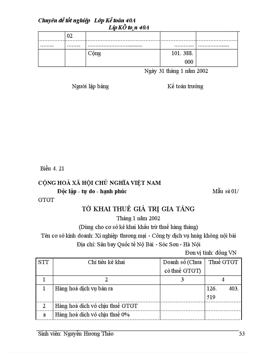 image for page Hoàn thiện kế toán bán hàng và xác địng kết quả bán hàng tại Xí nghiệp Thương mại thuộc Công ty dịch vụ hàng không Nội Bài 1