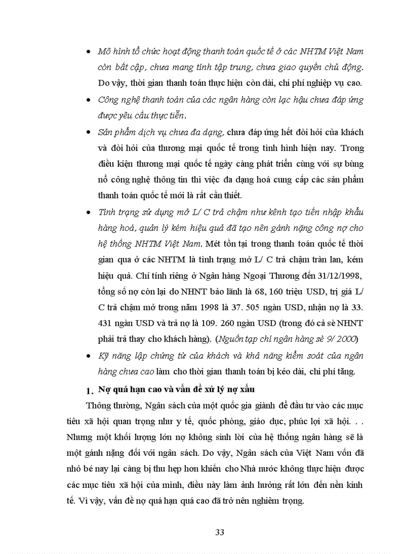 image for page một số giải pháp thực hiện cải cách hệ thống ngân hàng Việt Nam trước xu thế hội nhập