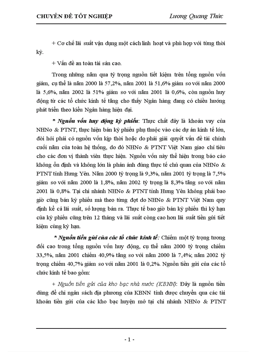 image for page Giải pháp nâng cao chất lượng tín dụng tại Ngân hàng nông nghiệp và phát triển nông thôn tỉnh Hưng Yên 1