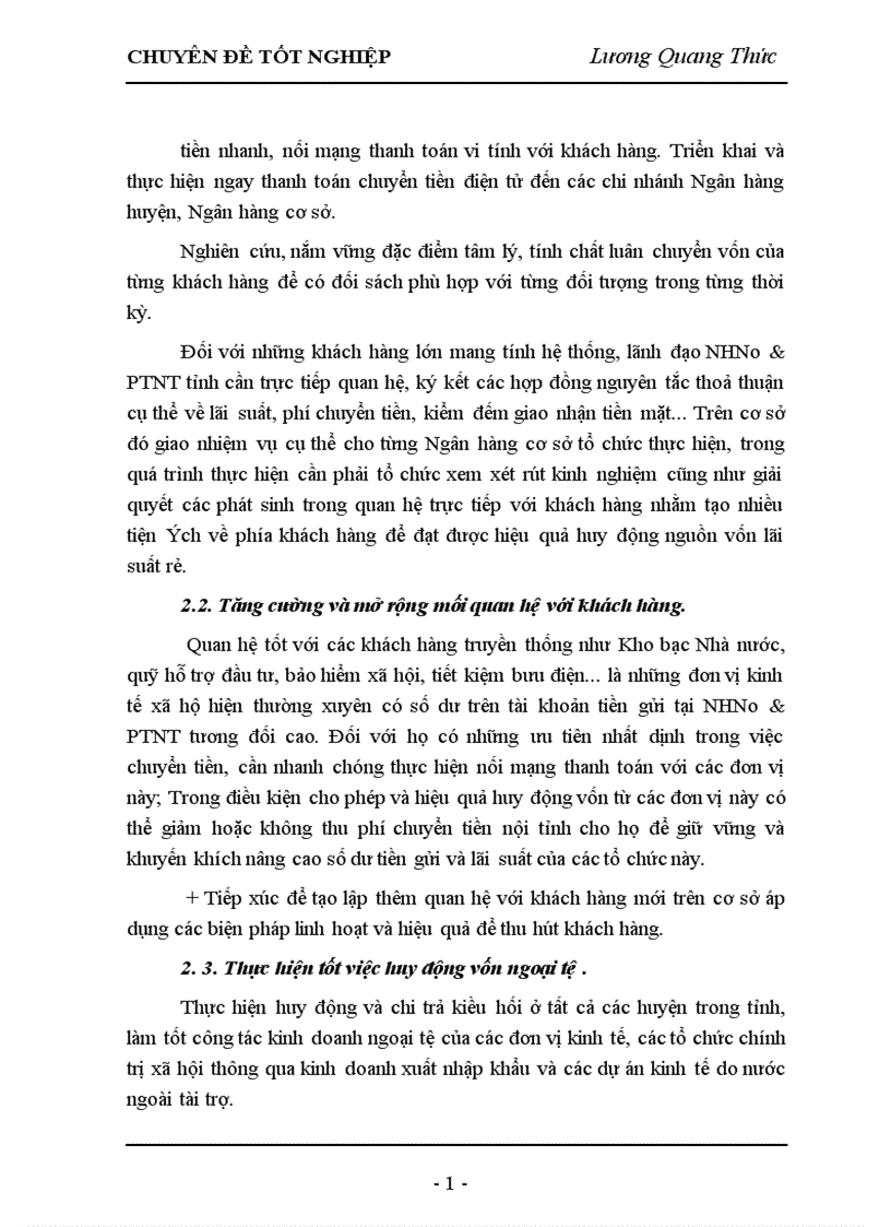 image for page Giải pháp nâng cao chất lượng tín dụng tại Ngân hàng nông nghiệp và phát triển nông thôn tỉnh Hưng Yên 1