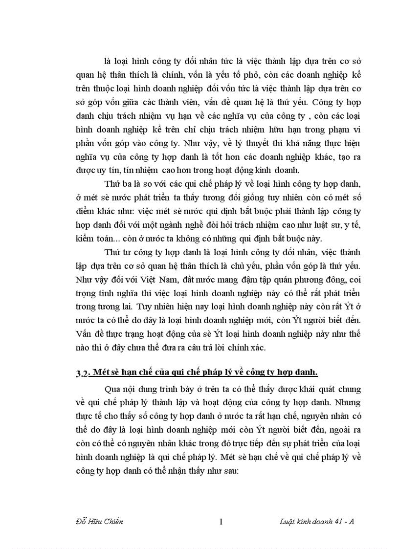 image for page Công ty hợp danh chế độ pháp lý thành lập hoạt động 1
