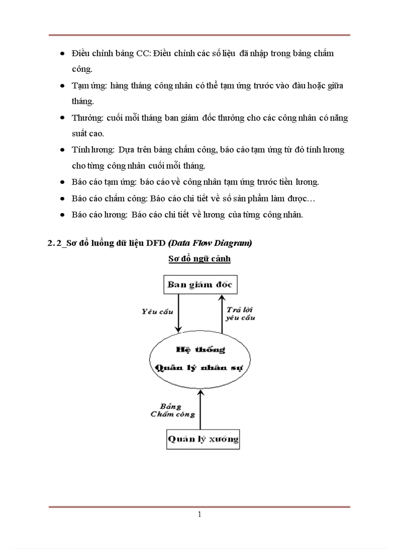 image for page Phân tích và thiết kế thống thông tin quản lý nhân sự tại công ty TNHH Hưng Long 1