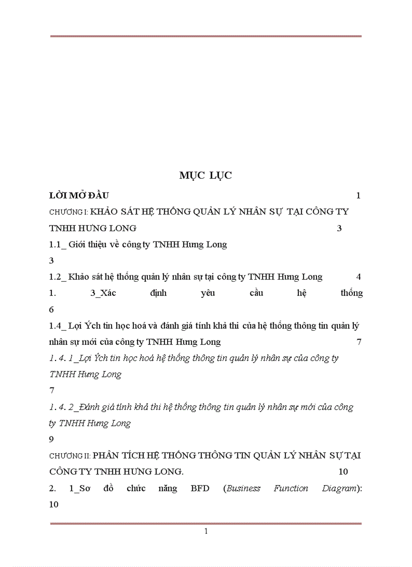 image for page Phân tích và thiết kế thống thông tin quản lý nhân sự tại công ty TNHH Hưng Long 1