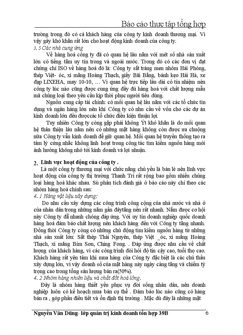 image for page Quá trình hình thành và phát triển của công ty thương mại Thanh Trì