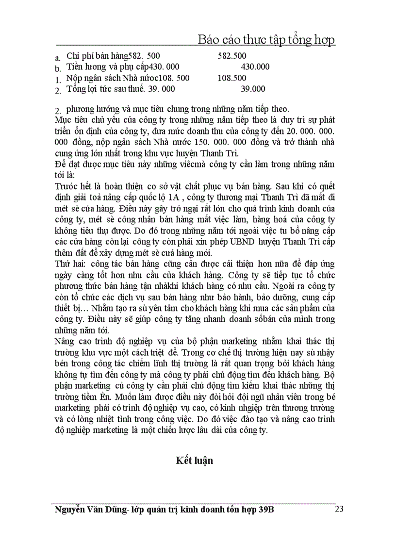 image for page Quá trình hình thành và phát triển của công ty thương mại Thanh Trì