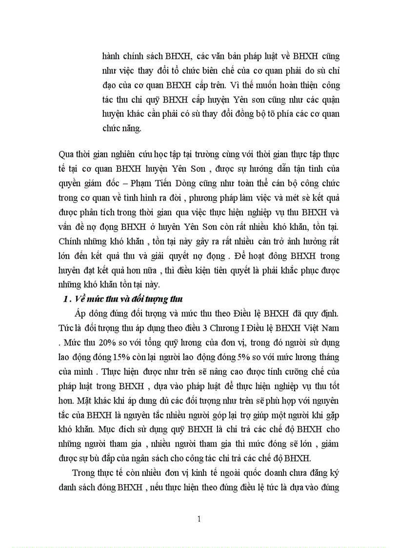 image for page Công tác thu chi và quản lý quỹ BHXH Huyện Yên Sơn Tuyên Quang thời gian qua