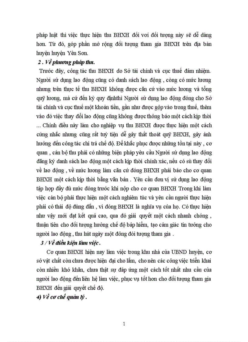 image for page Công tác thu chi và quản lý quỹ BHXH Huyện Yên Sơn Tuyên Quang thời gian qua